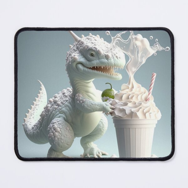Item preview, dinosaur eating whipped creamed designed and sold by Northerz.