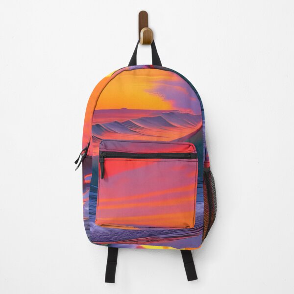 Item preview, Ola del océano contra un atardecer de fondo, Ai Generated Art designed and sold by ACC .