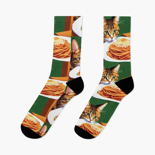 Item preview, Cats eating Spaghetti 17 designed and sold by dsxclothing.