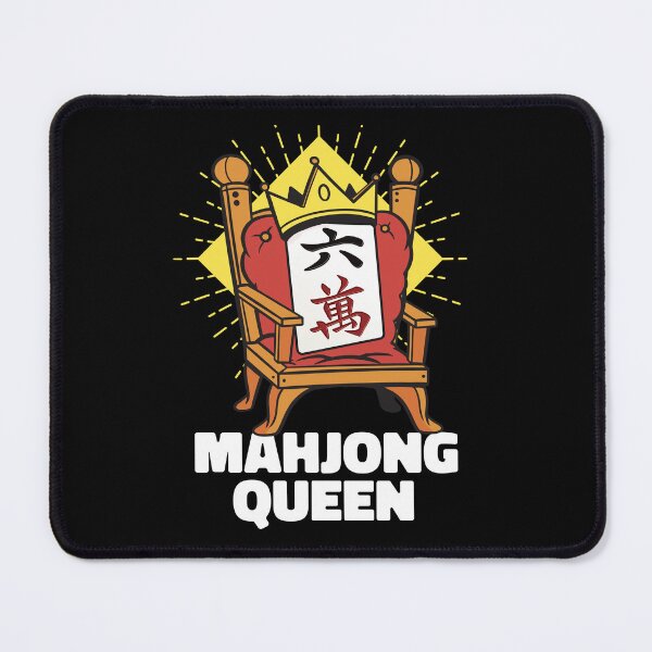 Item preview, Funny Mahjong Queen Cartoon designed and sold by MrEddie10.