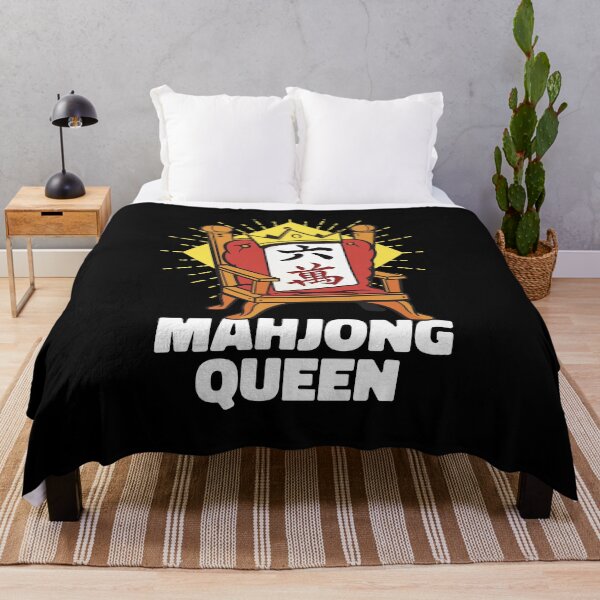 Item preview, Funny Mahjong Queen Cartoon designed and sold by MrEddie10.