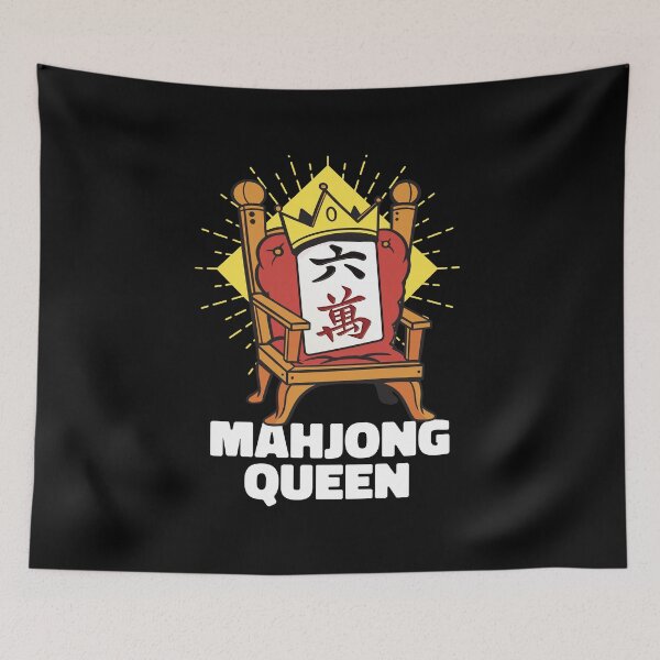 Item preview, Funny Mahjong Queen Cartoon designed and sold by MrEddie10.