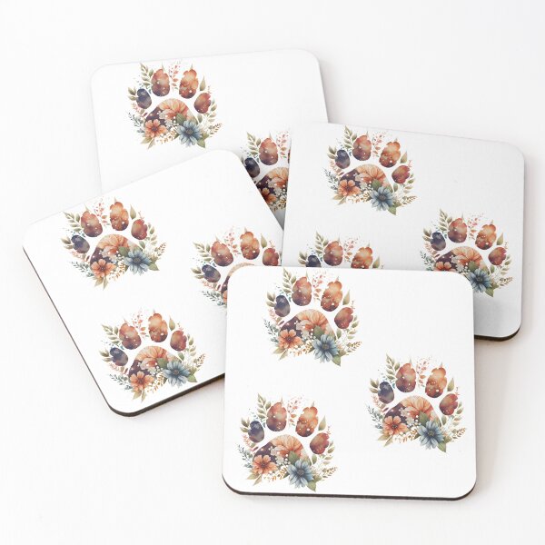 Item preview, Floral Paw designed and sold by Ameripensia.