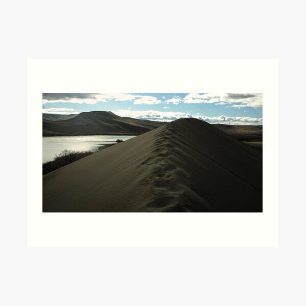 Traversing the tallest Dune Art Print