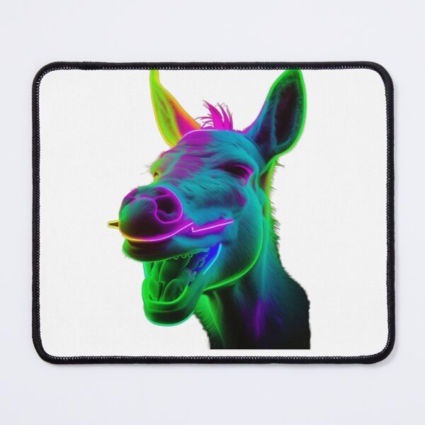 Item preview, Colourful and Beautiful Donkey Smile designed and sold by GloriousArtSKD.