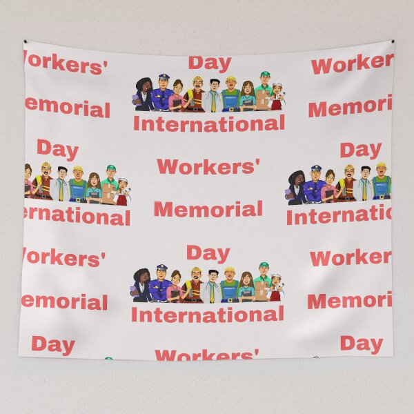 Item preview, Workers’ Memorial Day designed and sold by Simo0455.