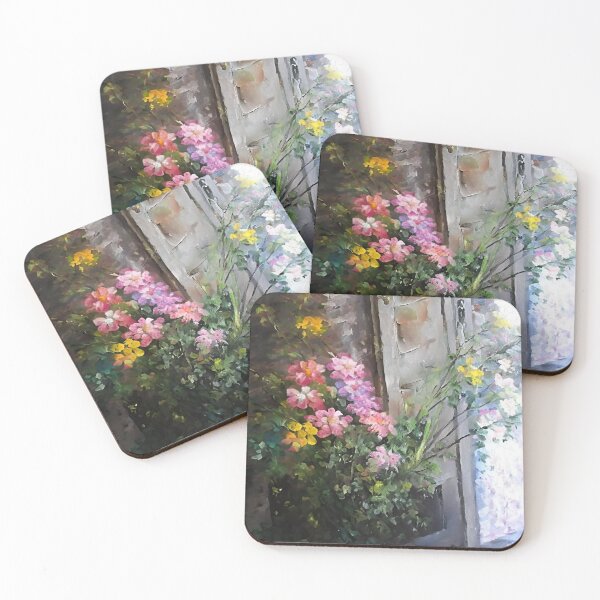 Item preview, Beautiful Flowers Next To A Door designed and sold by Demetria Matthews.