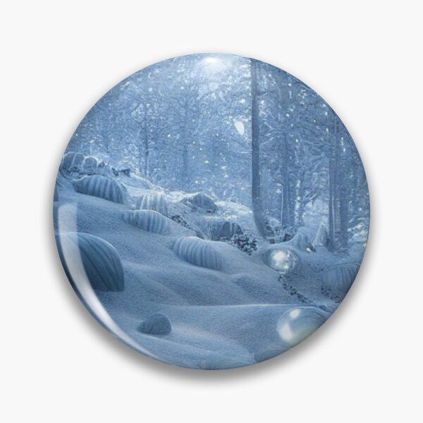 Item preview, Snowy Seashell Forest #5 designed and sold by Yarora.ai.