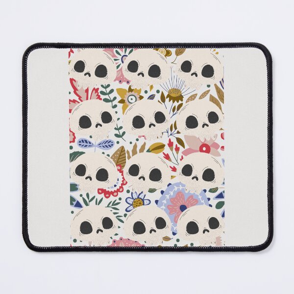 Item preview, Skull in flowers designed and sold by Simo0455.
