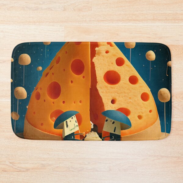 Item preview, Puppet and Widgets Cheese Adventure Digital Painting designed and sold by CodeAndColors.
