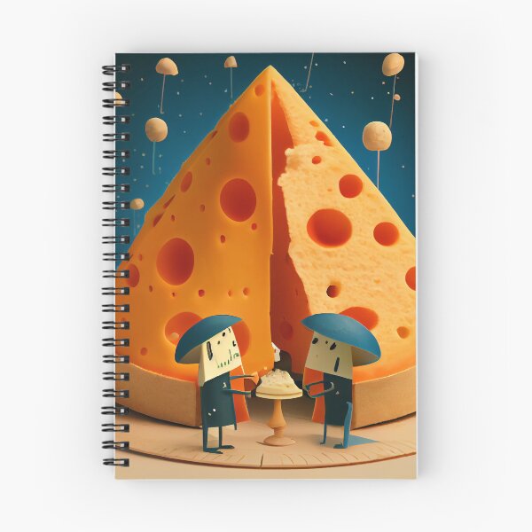 Item preview, Puppet and Widgets Cheese Adventure Digital Painting designed and sold by CodeAndColors.