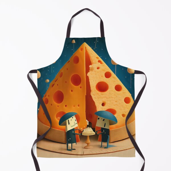 Item preview, Puppet and Widgets Cheese Adventure Digital Painting designed and sold by CodeAndColors.