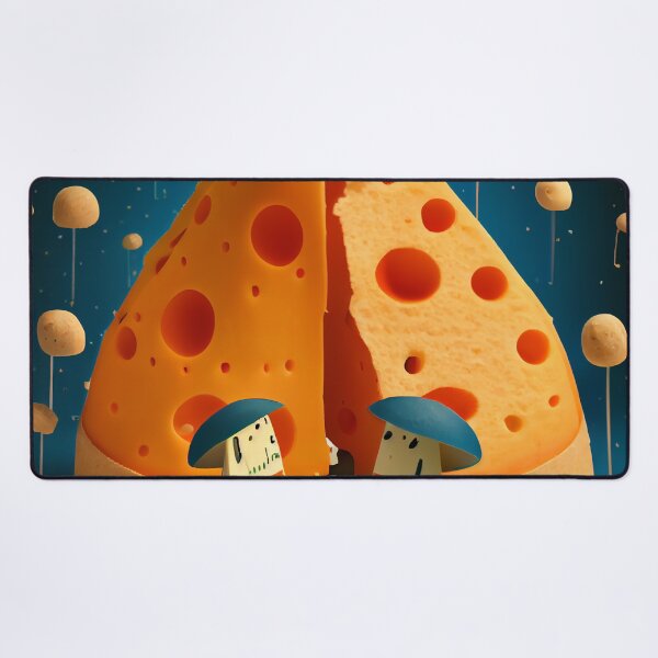 Item preview, Puppet and Widgets Cheese Adventure Digital Painting designed and sold by CodeAndColors.