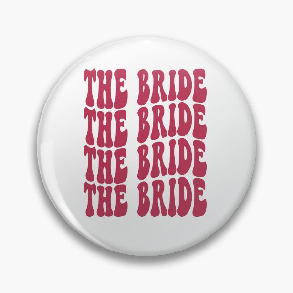 Item preview, The Bride Magenta Pink Retro Graphic Bridal Party Gifts for Bachelorette Party designed and sold by mysticblvd.