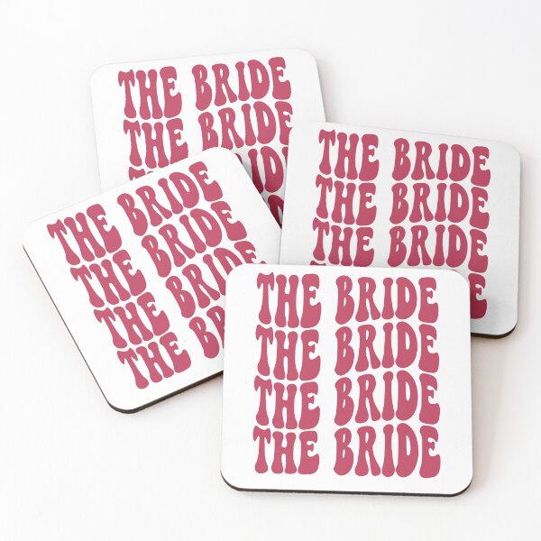 Item preview, The Bride Magenta Pink Retro Graphic Bridal Party Gifts for Bachelorette Party designed and sold by mysticblvd.