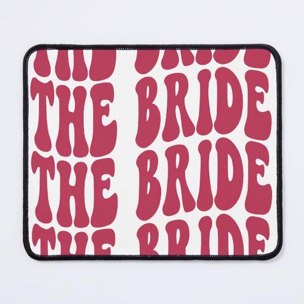 Item preview, The Bride Magenta Pink Retro Graphic Bridal Party Gifts for Bachelorette Party designed and sold by mysticblvd.
