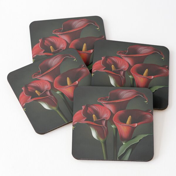 Item preview, Red Calla Lilies  designed and sold by Vanover Designs.