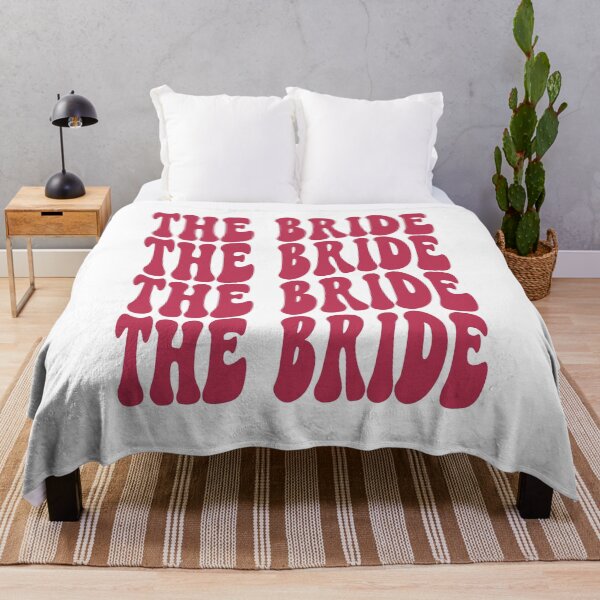 Item preview, The Bride Magenta Pink Retro Graphic Bridal Party Gifts for Bachelorette Party designed and sold by mysticblvd.