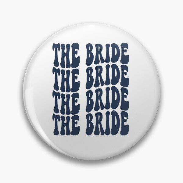 Item preview, The Bride Navy Blue Retro Graphic Bridal Party Gifts for Bachelorette Party designed and sold by mysticblvd.