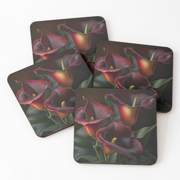 Item preview, Red Calla Lilies  designed and sold by Vanover Designs.