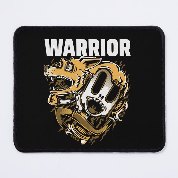 Item preview, Warrior Motivational, Cool, Funky, Inspirational Typography Quote designed and sold by thedazzlingmonk.