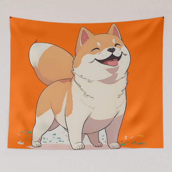 Item preview, MaMe Shiba Dog designed and sold by PlanetDino.