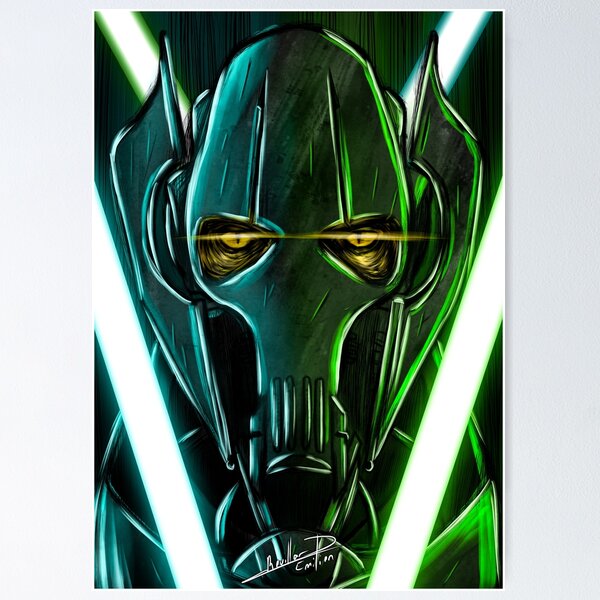 GENERAL GRIEVOUS Star Wars Art Print  Star wars pictures, Star wars ships,  Dark side star wars