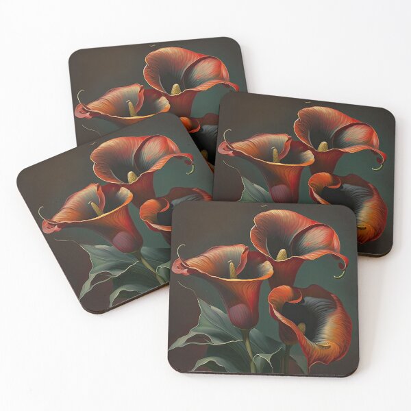 Item preview, Red Calla Lilies  designed and sold by Vanover Designs.