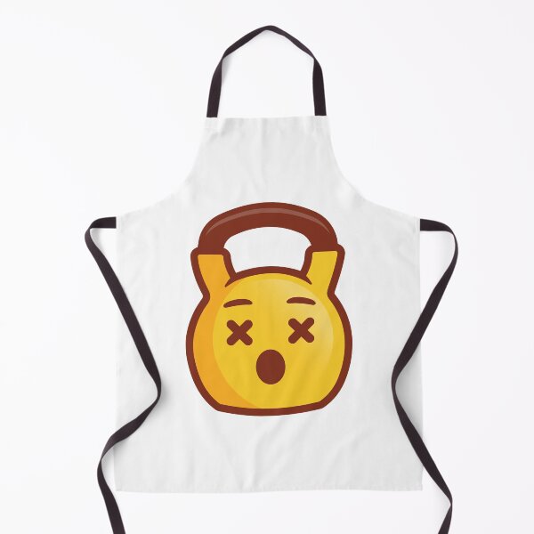 Item preview, Kettlebell Defeated Emoji - Kettlebell gift designed and sold by TeeMonsters.