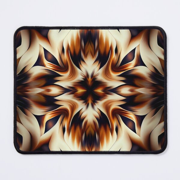 Artikelvorschau, Angular Furry Bohemian Pattern Digital Painting entworfen und verkauft von CodeAndColors.