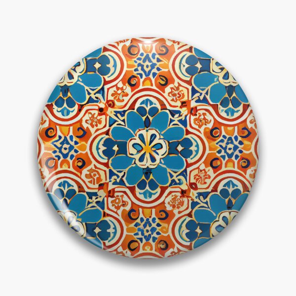 Artikelvorschau, Coarse New Mediterranean Pattern Digital Painting entworfen und verkauft von CodeAndColors.