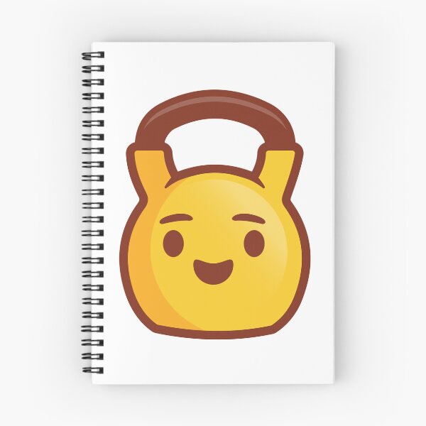 Item preview, Kettlebell Happy Emoji - Kettlebell gift designed and sold by TeeMonsters.