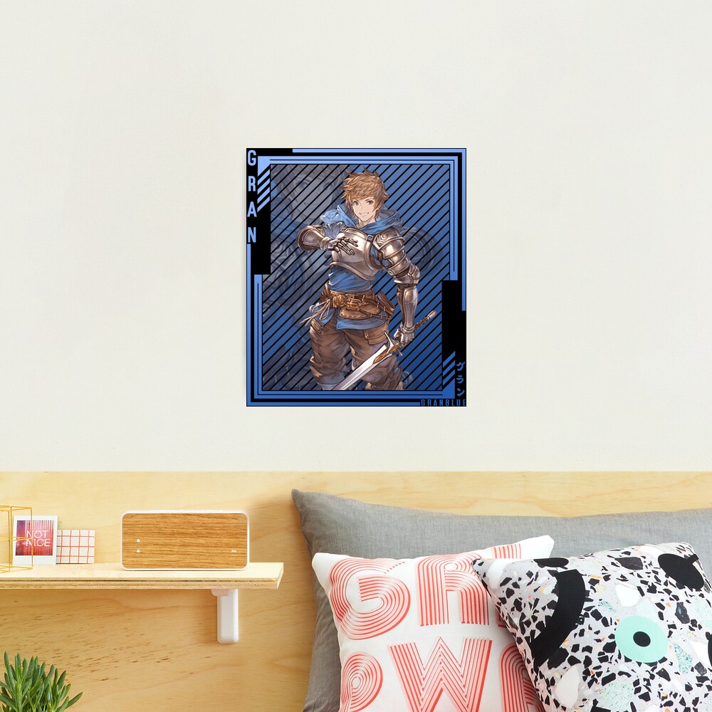 Gran グラン | Granblue Fantasy The Animation | Photographic Print