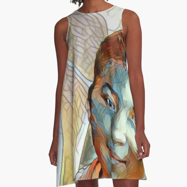 nani thinks she knows... A-Line Dress