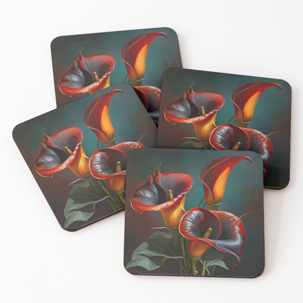 Item preview, Red Calla Lilies  designed and sold by Vanover Designs.