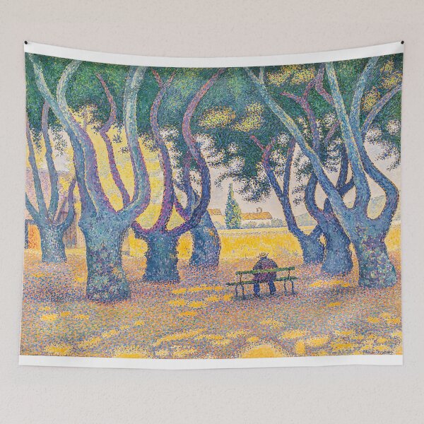 Artikelvorschau, Paul Signac - Place des Lices, Saint-Tropez entworfen und verkauft von magicmagnet.