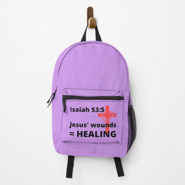 Item preview, Isaiah 53:5 Jesus' wounds = healing designed and sold by MGonline.