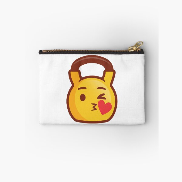 Item preview, Kettlebell Kiss Emoji - Kettlebell gift designed and sold by TeeMonsters.