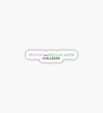 Hobart and William Smith Colleges Sticker