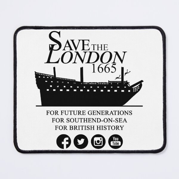 Item preview, Save The London 1665 with Shipwreck designed and sold by NautArchSoc.