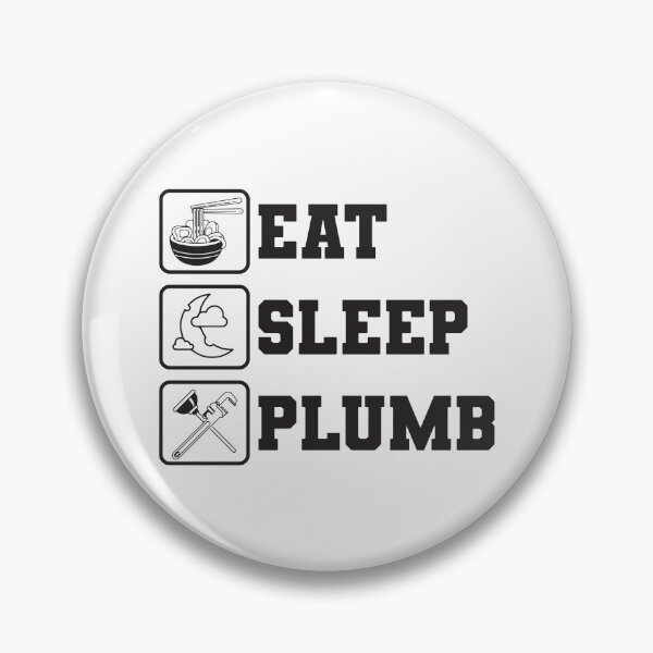 Item preview, Eat Sleep Plumb designed and sold by LuuDesigns.