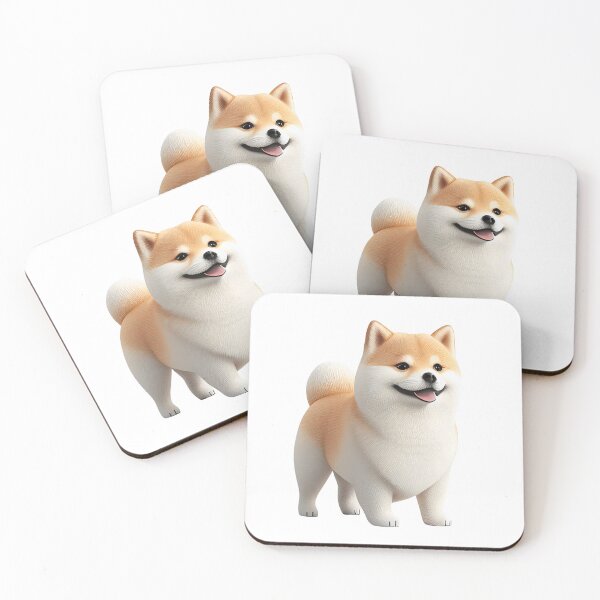 Item preview, Happy MaMe Shiba Inu Dog designed and sold by PlanetDino.