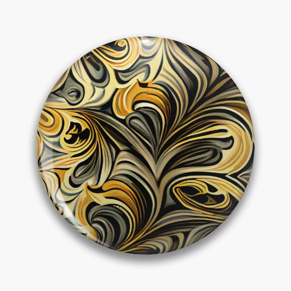 Artikelvorschau, Dazzling Flowing Relaxed Basic Country Pattern Digital Painting entworfen und verkauft von CodeAndColors.