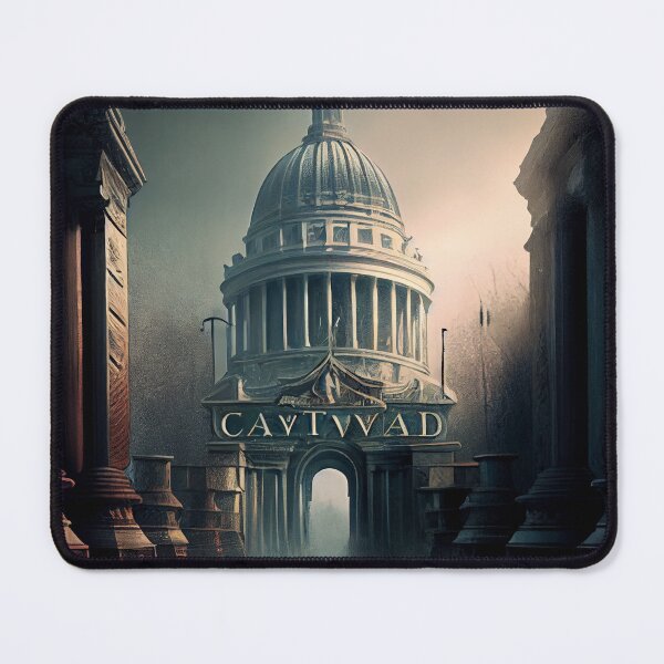 Artikelvorschau, Capital on the Wayward Fringe Digital Painting entworfen und verkauft von CodeAndColors.