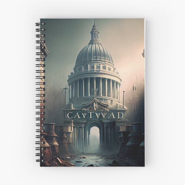 Item preview, Capital on the Wayward Fringe Digital Painting designed and sold by CodeAndColors.