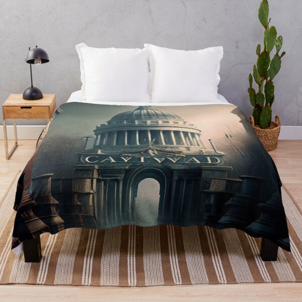 Item preview, Capital on the Wayward Fringe Digital Painting designed and sold by CodeAndColors.