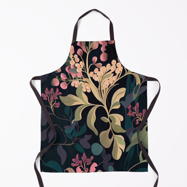 Item preview, Fluid Enchanted Flat English Countryside Chic Pattern Digital Painting designed and sold by CodeAndColors.