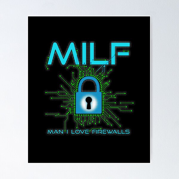 Artikel-Vorschau von MILF Mann Ich liebe Firewalls Lustige Cybersicherheit, designt und verkauft von Nerd Shizzle.