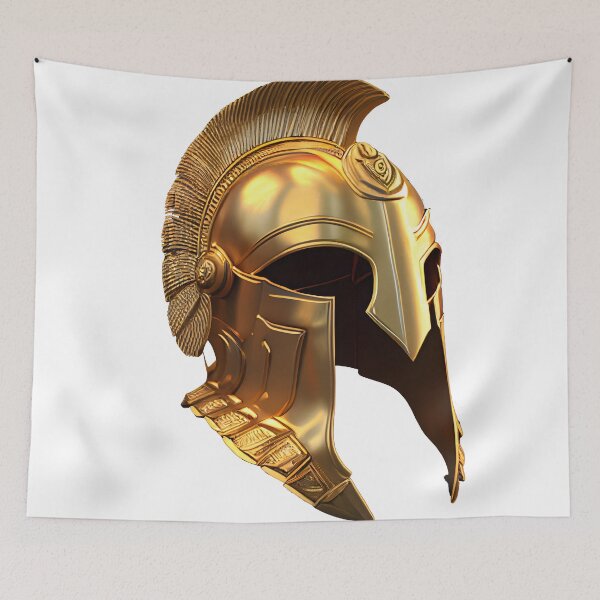 Item preview, Spartan Strong  King Leonidas Helm  designed and sold by PosterManiaRo.
