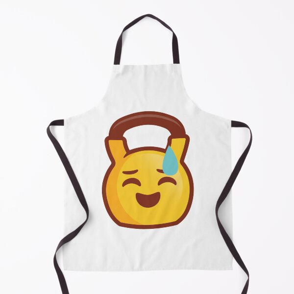Item preview, Kettlebell Sweating Emoji - Kettlebell gift designed and sold by TeeMonsters.